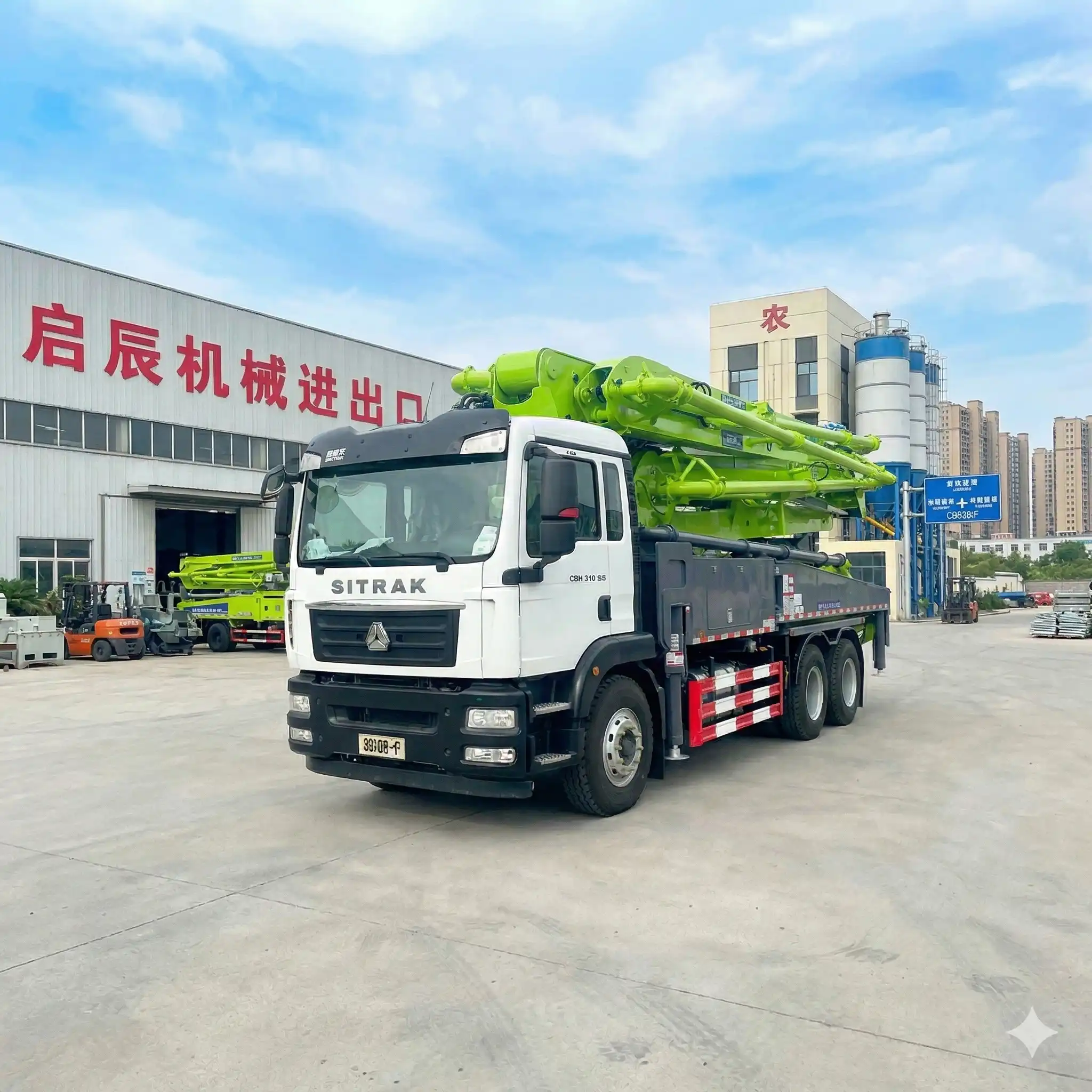 混凝土泵车